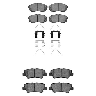 R1 Concepts® - Ceramic Front and Rear Brake Pad Set