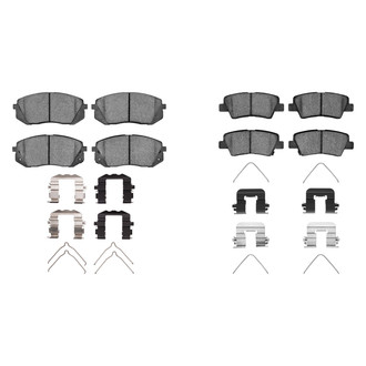 R1 Concepts® - Ceramic Front and Rear Brake Pad Set