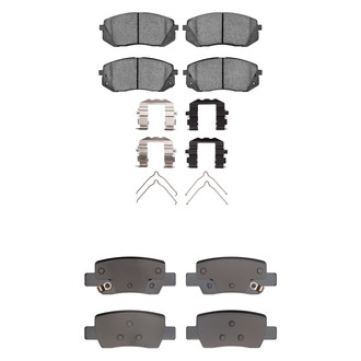 R1 Concepts® - Ceramic Front and Rear Brake Pad Set