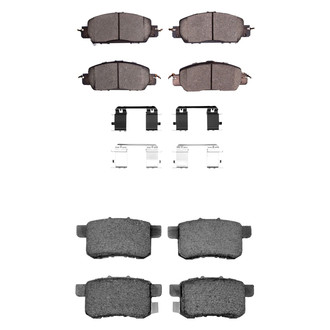 R1 Concepts® - Ceramic Front and Rear Brake Pad Set