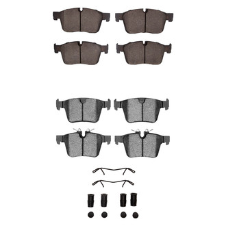 R1 Concepts® - Ceramic Front and Rear Brake Pad Set