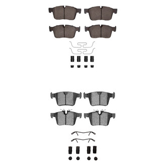R1 Concepts® - Ceramic Front and Rear Brake Pad Set
