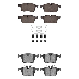 R1 Concepts® - Ceramic Front and Rear Brake Pad Set