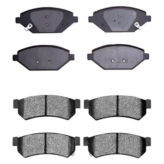R1 Concepts® - Ceramic Front and Rear Brake Pad Set