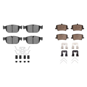 R1 Concepts® - Ceramic Front and Rear Brake Pad Set