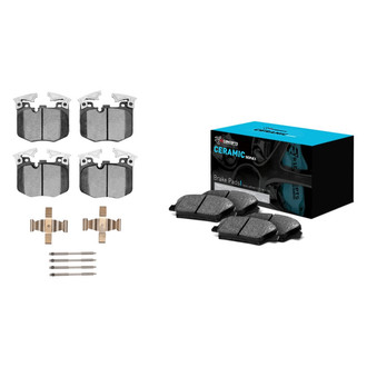 R1 Concepts® - Ceramic Front and Rear Brake Pad Set