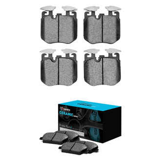 R1 Concepts® - Ceramic Front and Rear Brake Pad Set