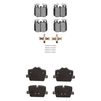 R1 Concepts® - Ceramic Front and Rear Brake Pad Set