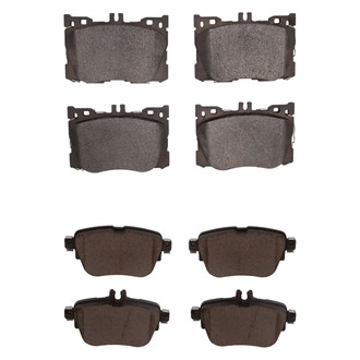 R1 Concepts® - Ceramic Front and Rear Brake Pad Set