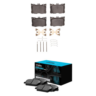 R1 Concepts® - Ceramic Front and Rear Brake Pad Set