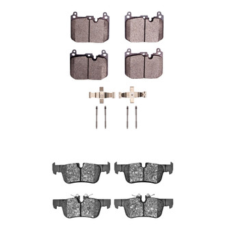 R1 Concepts® - Ceramic Front and Rear Brake Pad Set