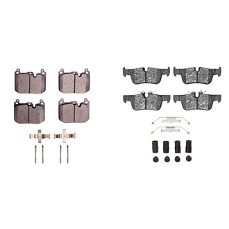 R1 Concepts® - Ceramic Front and Rear Brake Pad Set