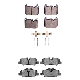 R1 Concepts® - Ceramic Front and Rear Brake Pad Set
