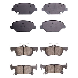 R1 Concepts® - Ceramic Front and Rear Brake Pad Set