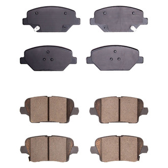 R1 Concepts® - Ceramic Front and Rear Brake Pad Set