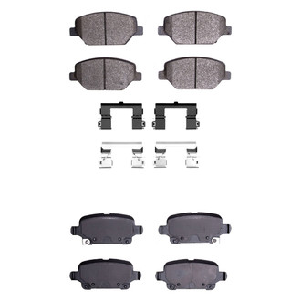 R1 Concepts® - Ceramic Front and Rear Brake Pad Set
