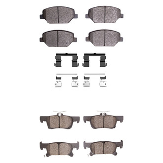 R1 Concepts® - Ceramic Front and Rear Brake Pad Set
