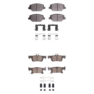 R1 Concepts® - Ceramic Front and Rear Brake Pad Set