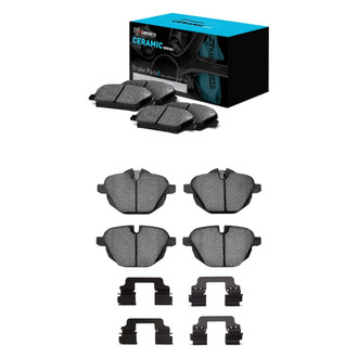 R1 Concepts® - Ceramic Front and Rear Brake Pad Set