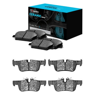 R1 Concepts® - Ceramic Front and Rear Brake Pad Set