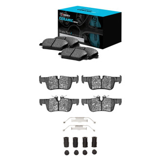 R1 Concepts® - Ceramic Front and Rear Brake Pad Set