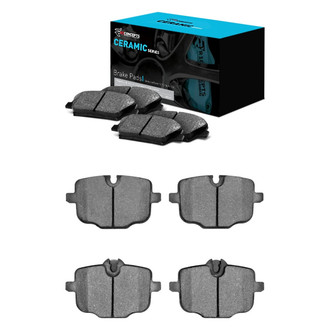 R1 Concepts® - Ceramic Front and Rear Brake Pad Set