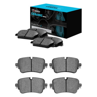 R1 Concepts® - Ceramic Front and Rear Brake Pad Set