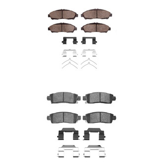 R1 Concepts® - Ceramic Front and Rear Brake Pad Set