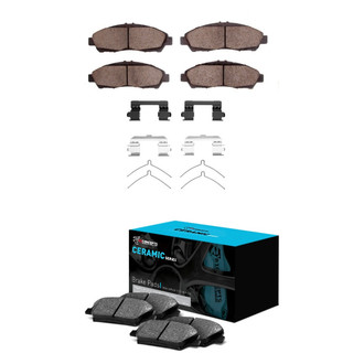 R1 Concepts® - Ceramic Front and Rear Brake Pad Set