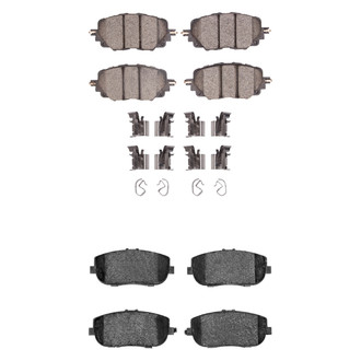 R1 Concepts® - Ceramic Front and Rear Brake Pad Set