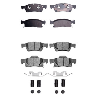 R1 Concepts® - Ceramic Front and Rear Brake Pad Set