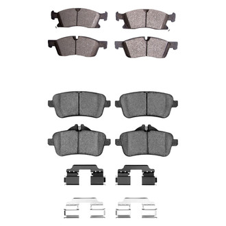 R1 Concepts® - Ceramic Front and Rear Brake Pad Set