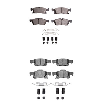 R1 Concepts® - Ceramic Front and Rear Brake Pad Set