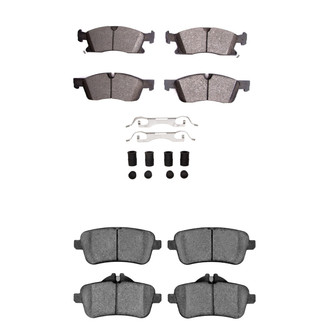 R1 Concepts® - Ceramic Front and Rear Brake Pad Set
