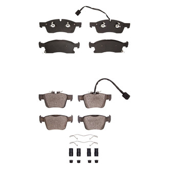 R1 Concepts® - Ceramic Front and Rear Brake Pad Set