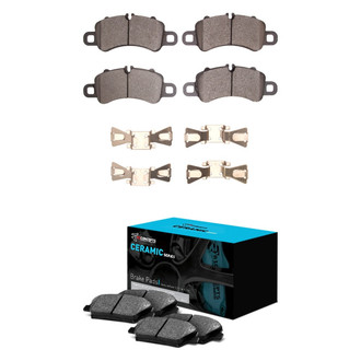 R1 Concepts® - Ceramic Front and Rear Brake Pad Set