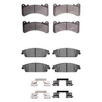 R1 Concepts® - Ceramic Front and Rear Brake Pad Set