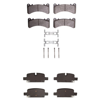 R1 Concepts® - Ceramic Front and Rear Brake Pad Set