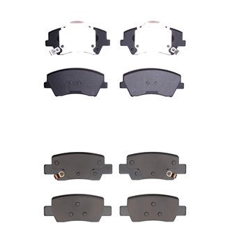 R1 Concepts® - Ceramic Front and Rear Brake Pad Set