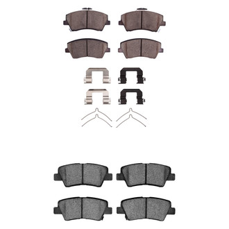 R1 Concepts® - Ceramic Front and Rear Brake Pad Set