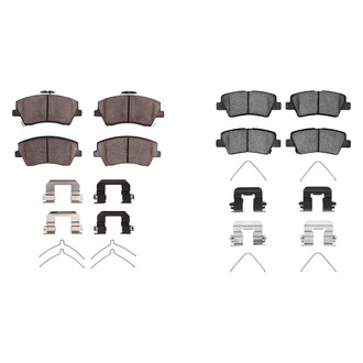 R1 Concepts® - Ceramic Front and Rear Brake Pad Set