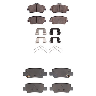 R1 Concepts® - Ceramic Front and Rear Brake Pad Set