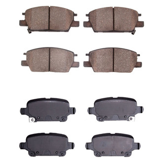 R1 Concepts® - Ceramic Front and Rear Brake Pad Set