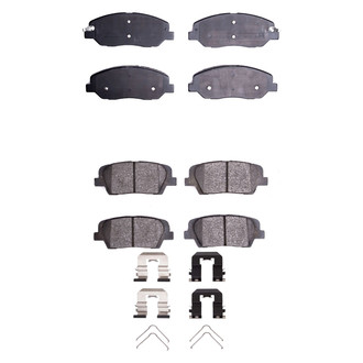 R1 Concepts® - Ceramic Front and Rear Brake Pad Set