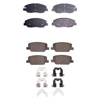 R1 Concepts® - Ceramic Front and Rear Brake Pad Set