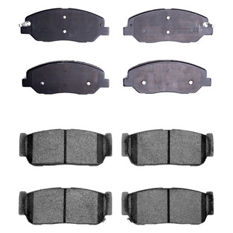 R1 Concepts® - Ceramic Front and Rear Brake Pad Set
