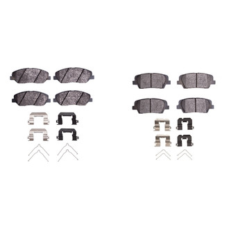 R1 Concepts® - Ceramic Front and Rear Brake Pad Set
