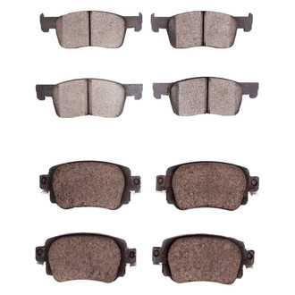 R1 Concepts® - Ceramic Front and Rear Brake Pad Set