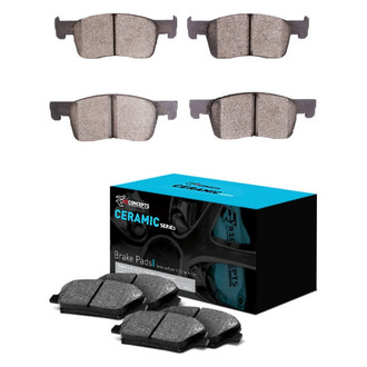 R1 Concepts® - Ceramic Front and Rear Brake Pad Set