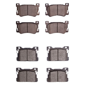 R1 Concepts® - Ceramic Front and Rear Brake Pad Set